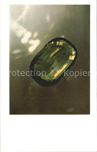 Schmuck Chrysolite USSR Diamond Fund Kat. Mode