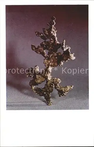 Schmuck Fir Tree Gold Nugget USSR Diamond Fund  Kat. Mode