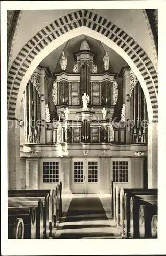 Kirchenorgel St. Nikolai Kirche Burg Insel Fehmarn  Kat. Musik
