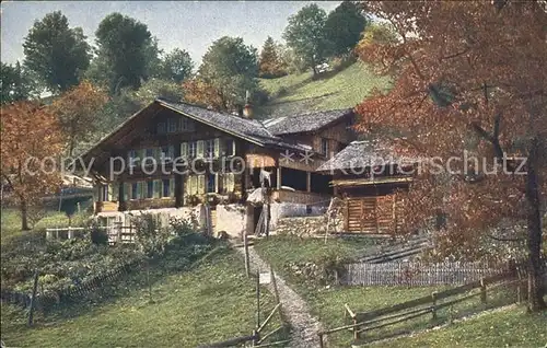 Bauernhaus Berner Oberland  Kat. Landwirtschaft