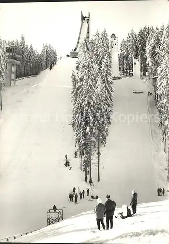 Ski Flugschanze Erzgebirgsschanze Jugend  und Pionierschanze Johanngeorgenstadt Kat. Sport