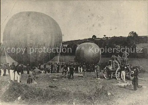 Heissluftballon Concours de Ballons Paris Annees Folles  Kat. Flug