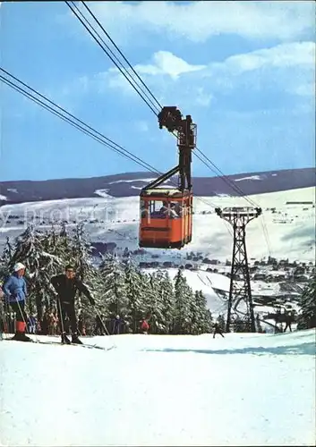 Seilbahn Fichtelberg Oberwiesenthal  Kat. Bahnen