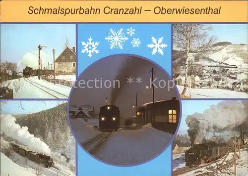 Lokomotive Schmalspurbahn Cranzahl Oberwiesenthal Bahnhof Neudorf  Kat. Eisenbahn