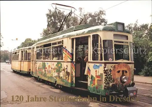 Strassenbahn Kinderstrassenbahn Lottchen Einheitstriebwagen ET 57 Nr. 108 Kat. Strassenbahn