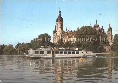 Motorschiffe Boizenburg Schwerin Schloss  Kat. Schiffe