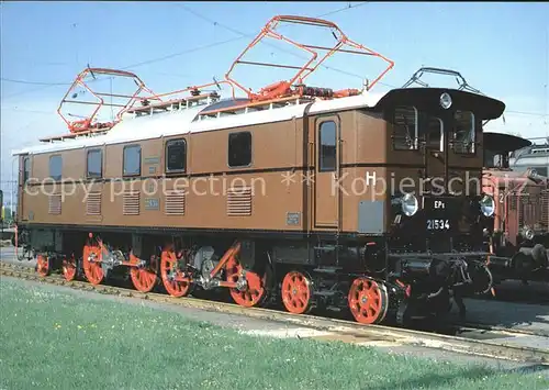 Lokomotive EP 21534 Maffei Deutsche Bundesbahn  Kat. Eisenbahn