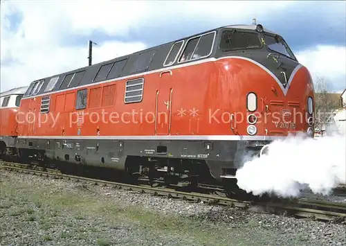 Lokomotive Diesellok V 200 116 Betriebshof Oberhausen Osterfeld Sued  Kat. Eisenbahn