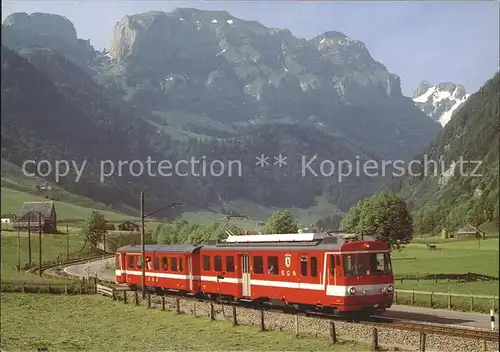 Eisenbahn Pendelzug Appenzeller Bahnen Schwendetal Bogarten Marwees  Kat. Eisenbahn