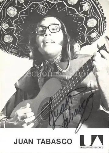Saenger Band Juan Tabasco Autogramm  Kat. Musik