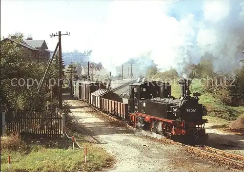 Lokomotive Traditionsbahn Radebeul Ost   Radeburg Gueterzug Friedewald Bad  Kat. Eisenbahn