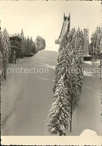 Ski Flugschanze Johanngeorgenstadt Erzgebirgsschanze Jugendschanze Kat. Sport