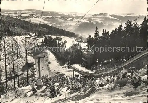 Ski Flugschanze Grosse Aschbergschanze Klingenthal  Kat. Sport