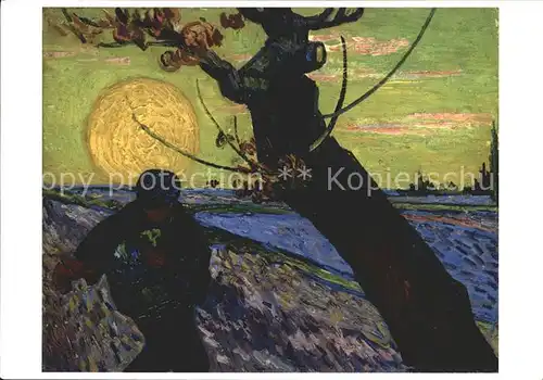 Van Gogh Vincent The sower  Kat. Kuenstlerkarte