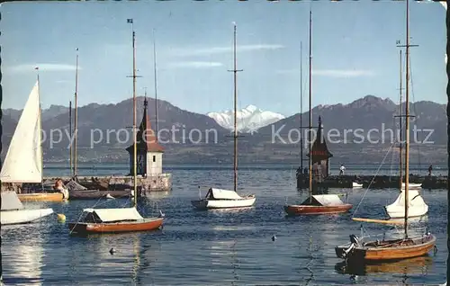 Boote Morges Vieux Port Mont Blanc Kat. Schiffe