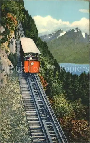 Zahnradbahn Buergenstock Bahn  Kat. Bergbahn
