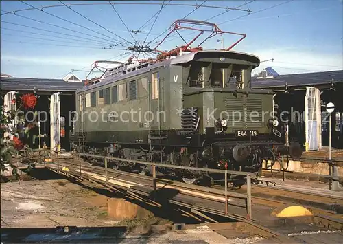 Lokomotive E 44 119 Freilassing  Kat. Eisenbahn