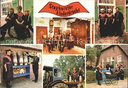 Trachten Holland Staphorst Kinderwagen  Kat. Trachten