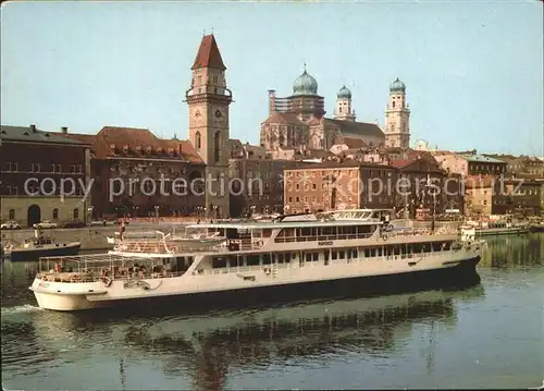 Motorschiffe MFGS Rakoczi Passau Rathaus Dom  Kat. Schiffe