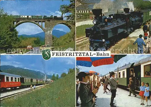 Lokomotive Feistritztal Bahn Steiermark  Kat. Eisenbahn