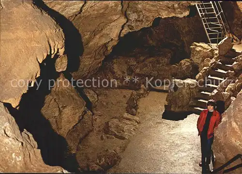 Hoehlen Caves Grottes Laichinger Tiefenhoehle Kleine Halle  Kat. Berge