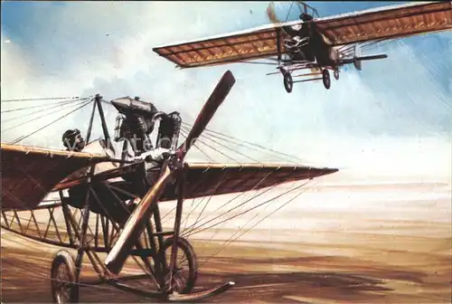 Flugzeuge Zivil Adorjan Janos Libelle Takacs Bela Monoplanja 1909 Akos Banfalvy Kat. Airplanes Avions