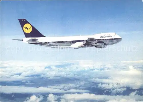 Lufthansa B 747 D ABYT Kat. Flug