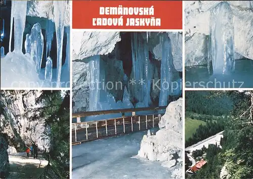 Hoehlen Caves Grottes Demaenovska Jaskyna Slobody Kat. Berge