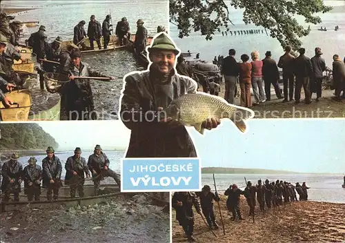 Fischerei Jihoceske Vylovy Fisch Fischer  Kat. Handwerk