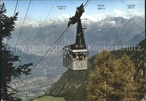 Seilbahn Ilfinger Meran Naiftal  Kat. Bahnen