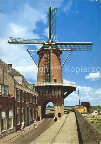 Windmuehle Wijk bij Duurstede Rijn en Lek  Kat. Gebaeude und Architektur
