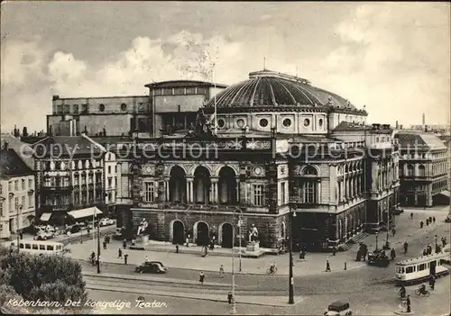 Theatergebaeude Kobenhavn Kongelige Teater Kat. Gebaeude