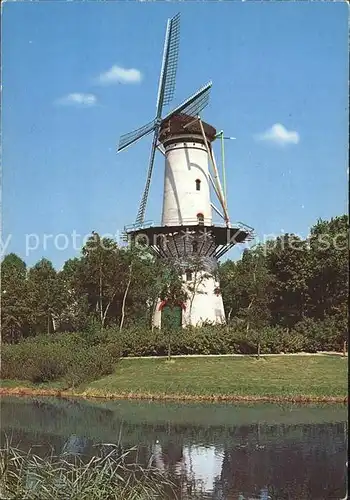 Windmuehle Tholen Korenmolen De Hoop  Kat. Gebaeude und Architektur