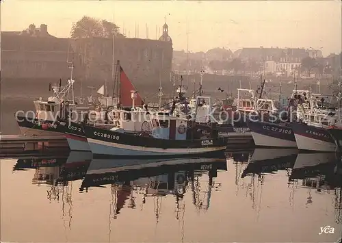 Fischerei Fischkutter Port de Peche Concarneau  Kat. Handwerk