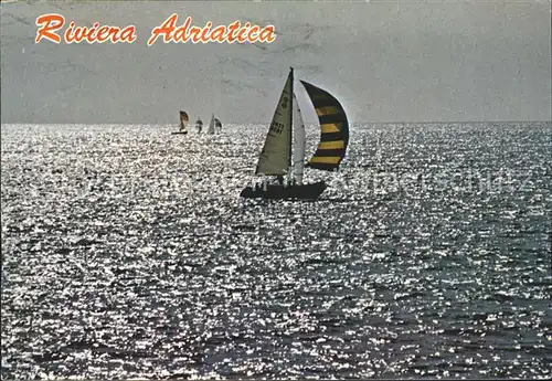Segelboote Riviera Adriatica  Kat. Schiffe