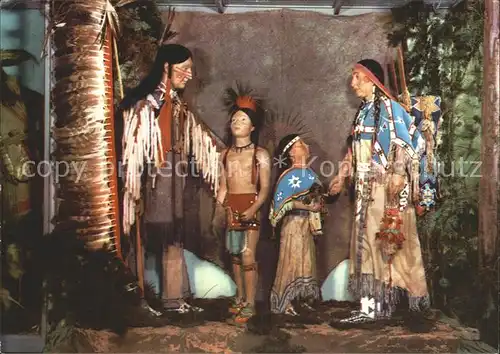 Indianer Native American Praerie Indianer um 1890 Indianer Museum Karl May Stiftung Radebeul  Kat. Regionales