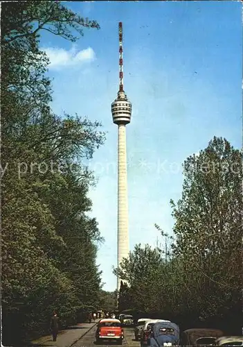 Fernsehturm Funkturm Stuttgart / Gebaeude /