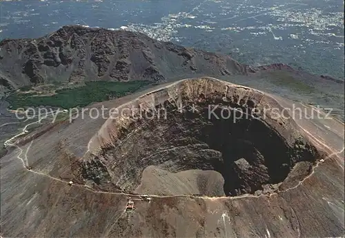 Vulkane Geysire Vulcans Geysers Napoli Vesuvio Veduta aerea  Kat. Natur