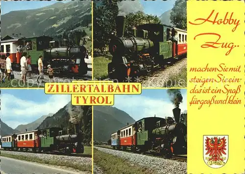 Eisenbahn Zillertalbahn Lok 6  Kat. Eisenbahn