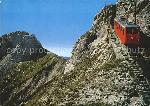 Zahnradbahn Pilatus  Kat. Bergbahn