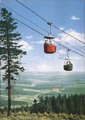 Seilbahn Wurmberg Braunlage Oberharz Kat. Bahnen