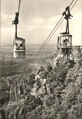 Seilbahn Thale Harz Kat. Bahnen