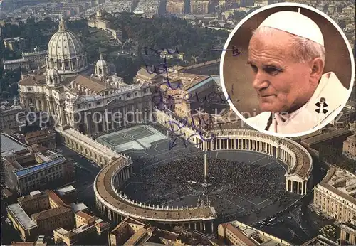 Papst Papa Giovanni Paolo II. Roma  Kat. Religion