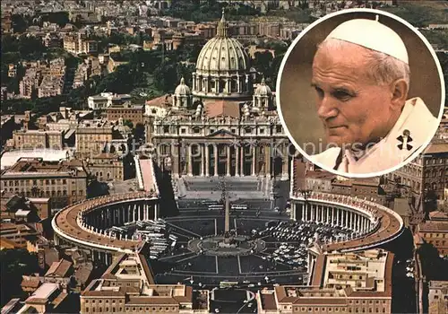 Papst Papa Giovanni Paolo II.  Kat. Religion