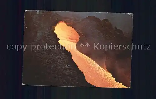 Vulkane Geysire Vulcans Geysers Etna Eruzione  Kat. Natur