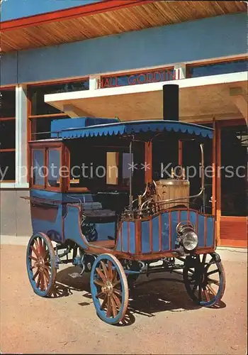 Autos Omnibus a vapeur Scotte Musee de l Automobile Rochetaillee sur Saone Kat. Autos