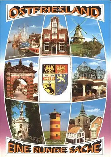 Ostfriesland Neuharlingersiel Emden Esens Leer Leuchtturm / Regionales /