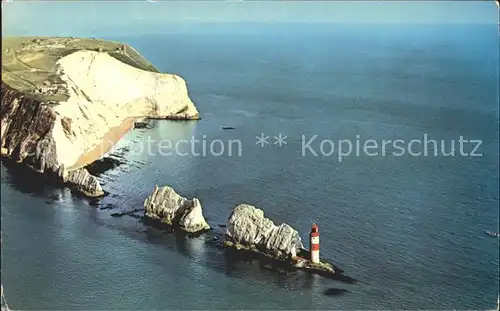 Leuchtturm Lighthouse The Needles  / Gebaeude /