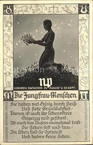 Sternzeichen Jungfrau / Besonderheiten /