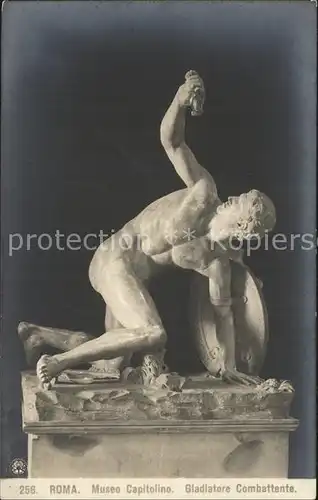 Skulpturen Gladiatore Combattente Museo Capitolino Roma / Skulpturen /